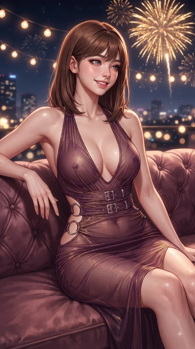 score_9, masterpiece, best quality, ultra-detailed, high-budget anime keyframe, editorial fashion photography, tasteful artistic composition, Korean woman. close-up cowboy shot from the waist and thighs up, the character dominates the composition, fi