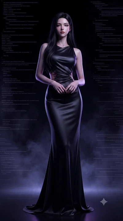 score_9, masterpiece, best quality, ultra-detailed, high-budget anime keyframe, editorial fashion photography, tasteful artistic composition, Korean woman. low angle full-body shot from head to toe showing her feet, filling the entire 9:16 vertical f