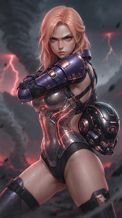 score_9, masterpiece, best quality, ultra-detailed, high-budget anime keyframe, editorial fashion photography, tasteful artistic composition, Japanese woman. close-up cowboy shot from the waist and thighs up, the character dominates the composition, 