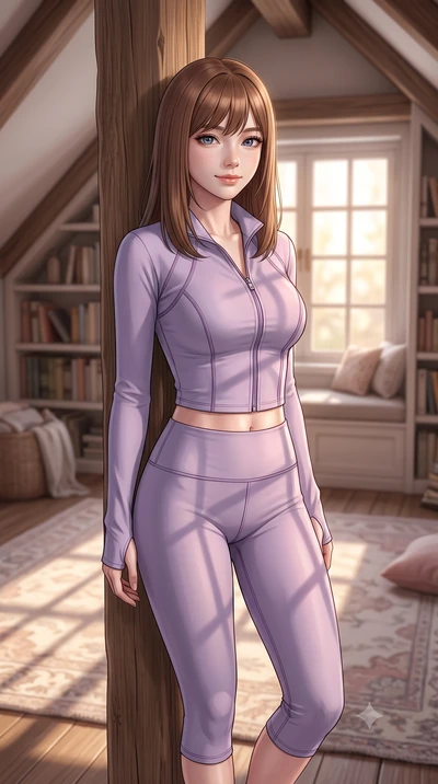 score_9, masterpiece, best quality, ultra-detailed, high-budget anime keyframe, editorial fashion photography, tasteful artistic composition, Korean woman woman. close-up cowboy shot from the waist and thighs up, the character dominates the compositi