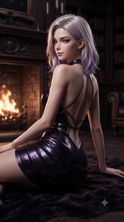 score_9, masterpiece, best quality, ultra-detailed, high-budget anime keyframe, editorial fashion photography, tasteful artistic composition, Caucasian woman. close-up cowboy shot from the waist and thighs up, the character dominates the composition,