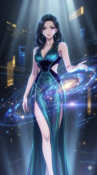 score_9, masterpiece, best quality, ultra-detailed, High-budget Anime Keyframe, vibrant colors, fluid line-art, expressive lighting, cinematic composition, Ufotable-style visual effects, top-tier animation quality, Japanese woman with delicate and el