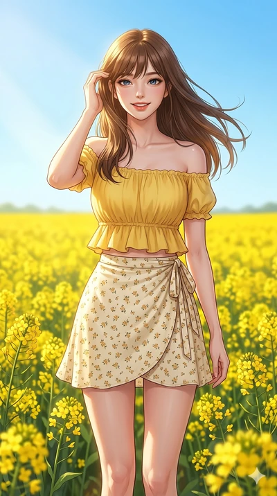 score_9, masterpiece, best quality, ultra-detailed, high-budget anime keyframe, editorial fashion photography, tasteful artistic composition, Korean woman. cowboy shot from the thighs up, character and outfit filling the frame for maximum editorial p