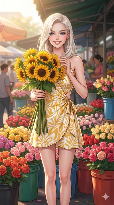 score_9, masterpiece, best quality, ultra-detailed, high-budget anime keyframe, editorial fashion photography, tasteful artistic composition, Caucasian woman, strictly human ears. cowboy shot from the thighs up, character and outfit filling the frame