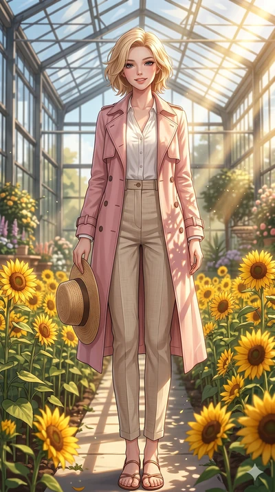 score_9, masterpiece, best quality, ultra-detailed, high-budget anime keyframe, vibrant anime aesthetic, Caucasian woman, strictly human ears. low angle full-body shot from head to toe showing her feet, filling the entire 9:16 vertical frame with her