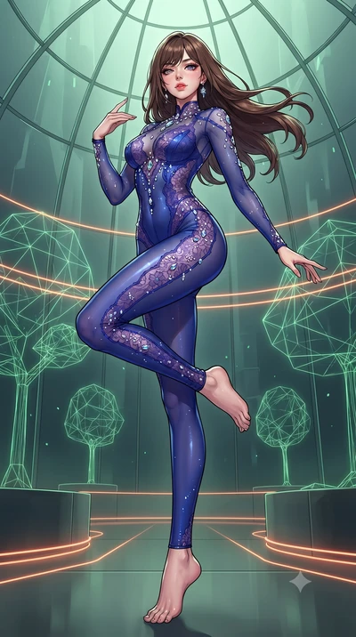 score_9, masterpiece, best quality, ultra-detailed, high-budget anime keyframe, editorial fashion photography, tasteful artistic composition, gorgeous anime illustration, with clean line-art, distinct ink outlines, and high-contrast stereoscopic dept