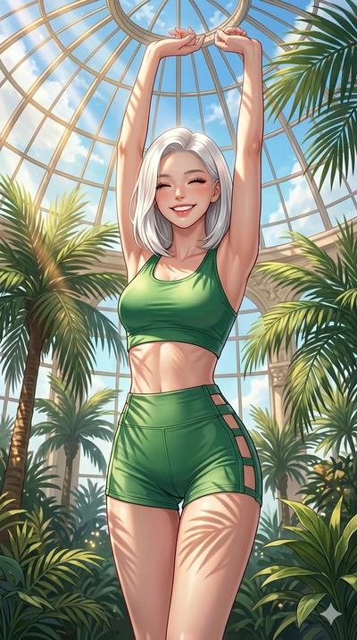 score_9, masterpiece, best quality, ultra-detailed, high-budget anime keyframe, editorial fashion photography, tasteful artistic composition, Korean woman. cowboy shot from the thighs up, character and outfit filling the frame for maximum editorial p