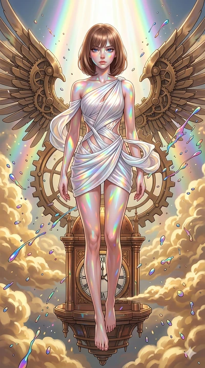score_9, masterpiece, best quality, ultra-detailed, high-budget anime keyframe, editorial fashion photography, tasteful artistic composition, Caucasian woman, strictly human ears. upper body close-up from the thighs up, character filling the screen f