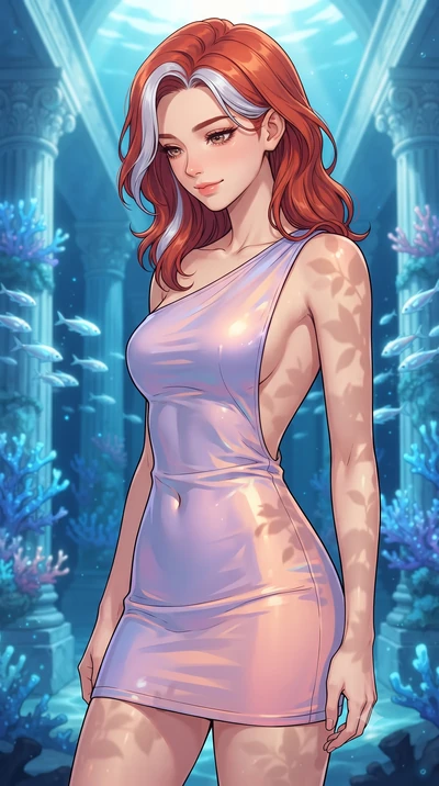 score_9, masterpiece, best quality, ultra-detailed, high-budget anime keyframe, editorial fashion photography, tasteful artistic composition, gorgeous anime illustration, with clean line-art, distinct ink outlines, and high-contrast stereoscopic dept