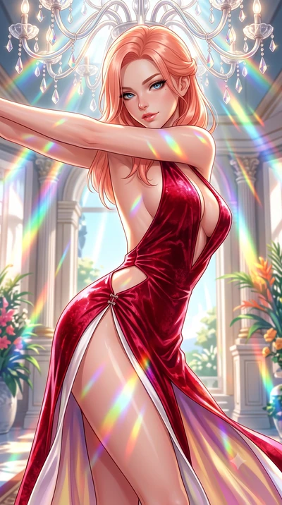 score_9, masterpiece, best quality, ultra-detailed, high-budget anime keyframe, semi-realistic 3D game render, editorial fashion photography, tasteful artistic composition, Japanese woman. close-up cowboy shot from the waist and thighs up, the charac
