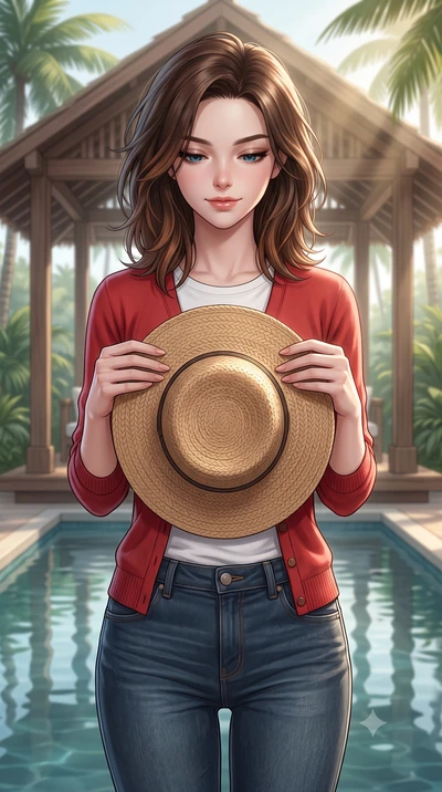 score_9, masterpiece, best quality, ultra-detailed, high-budget anime keyframe, editorial fashion photography, tasteful artistic composition, Korean woman woman. close-up cowboy shot from the waist and thighs up, the character dominates the compositi