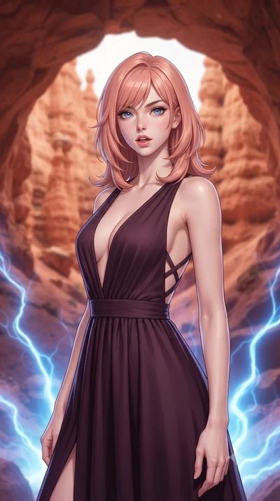 score_9, masterpiece, best quality, ultra-detailed, high-budget anime keyframe, editorial fashion photography, tasteful artistic composition, Japanese woman. close-up cowboy shot from the waist and thighs up, the character dominates the composition, 