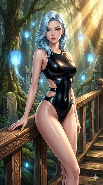 score_9, masterpiece, best quality, ultra-detailed, high-budget anime keyframe, editorial fashion photography, tasteful artistic composition, Korean woman. cowboy shot from the thighs up, character and outfit filling the frame for maximum editorial p