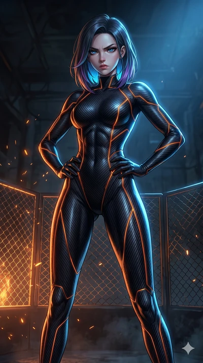 score_9, masterpiece, best quality, ultra-detailed, high-budget anime keyframe, editorial fashion photography, tasteful artistic composition, Caucasian woman, strictly human ears. cowboy shot from the thighs up, character and outfit filling the frame