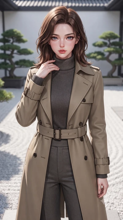 score_9, masterpiece, best quality, ultra-detailed, high-budget anime keyframe, editorial fashion photography, tasteful artistic composition, Korean woman woman. close-up cowboy shot from the waist and thighs up, the character dominates the compositi