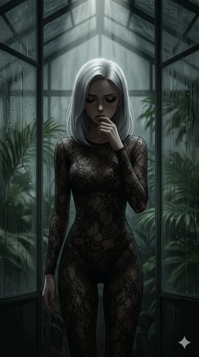 score_9, masterpiece, best quality, ultra-detailed, high-budget anime keyframe, editorial fashion photography, tasteful artistic composition, Korean woman. cowboy shot from the thighs up, character and outfit filling the frame for maximum editorial p