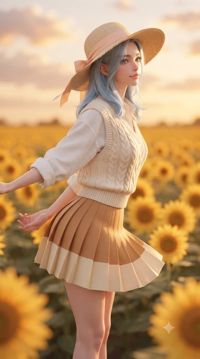 score_9, masterpiece, best quality, ultra-detailed, high-budget anime keyframe, editorial fashion photography, tasteful artistic composition, Korean woman. close-up cowboy shot from the waist and thighs up, the character dominates the composition, fi