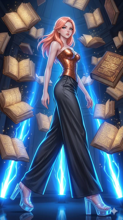 score_9, masterpiece, best quality, ultra-detailed, high-budget anime keyframe, editorial fashion photography, tasteful artistic composition, Japanese woman. low angle full-body shot from head to toe showing her feet, filling the entire 9:16 vertical