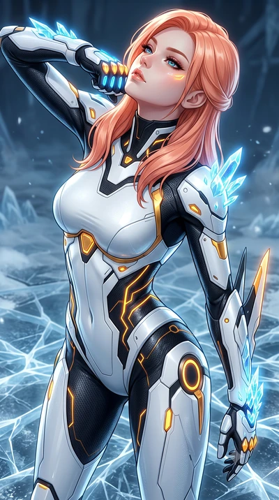 score_9, masterpiece, best quality, ultra-detailed, high-budget anime keyframe, semi-realistic 3D game render, editorial fashion photography, tasteful artistic composition, Japanese woman. close-up cowboy shot from the waist and thighs up, the charac