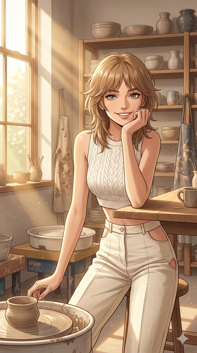 score_9, masterpiece, best quality, ultra-detailed, high-budget anime keyframe, editorial fashion photography, tasteful artistic composition, Korean woman. cowboy shot from the thighs up, character and outfit filling the frame for maximum editorial p