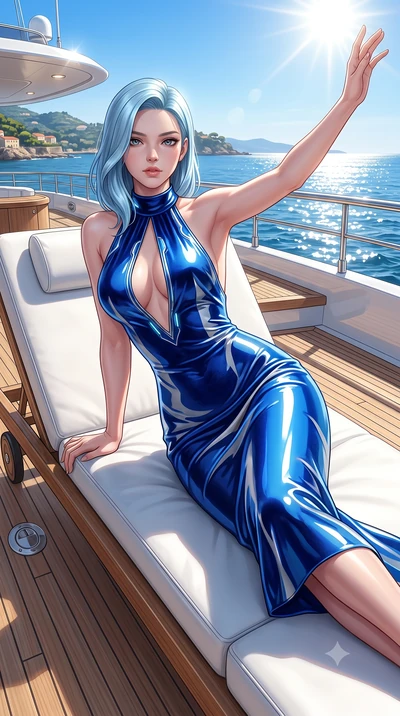 score_9, masterpiece, best quality, ultra-detailed, high-budget anime keyframe, semi-realistic 3D game render, editorial fashion photography, tasteful artistic composition, Korean woman. close-up cowboy shot from the waist and thighs up, the characte