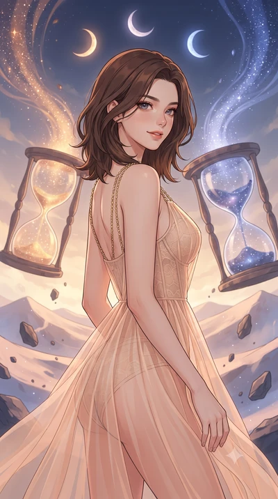 score_9, masterpiece, best quality, ultra-detailed, high-budget anime keyframe, gorgeous anime illustration, artistic 2d flat cel-shaded style, Korean woman. close-up cowboy shot from the waist and thighs up, the character dominates the composition, 