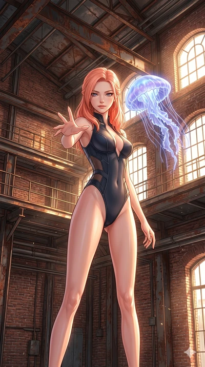 score_9, masterpiece, best quality, ultra-detailed, high-budget anime keyframe, editorial fashion photography, tasteful artistic composition, Japanese woman. cowboy shot from the thighs up, character and outfit filling the frame for maximum editorial