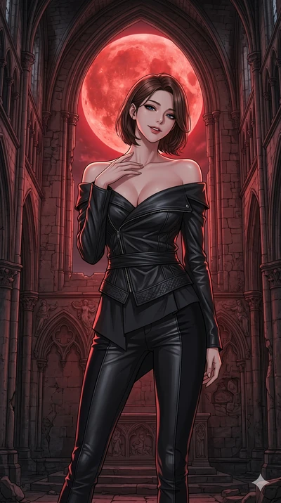 score_9, masterpiece, best quality, ultra-detailed, high-budget anime keyframe, editorial fashion photography, tasteful artistic composition, Korean woman. cowboy shot from the thighs up, character and outfit filling the frame for maximum editorial p