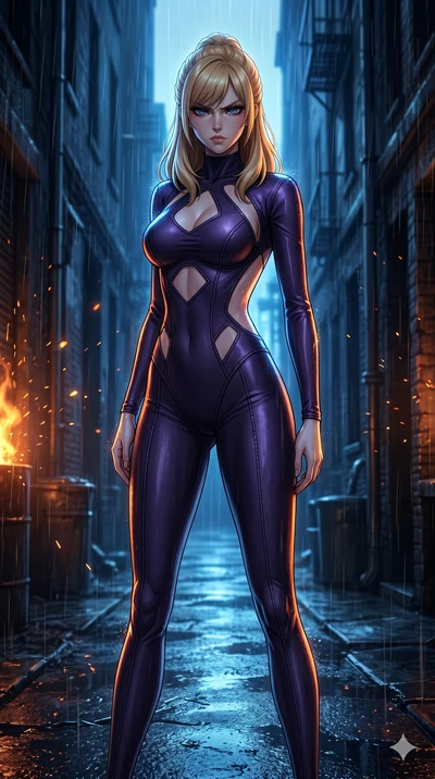 score_9, masterpiece, best quality, ultra-detailed, high-budget anime keyframe, editorial fashion photography, tasteful artistic composition, Caucasian woman, strictly human ears. cowboy shot from the thighs up, character and outfit filling the frame
