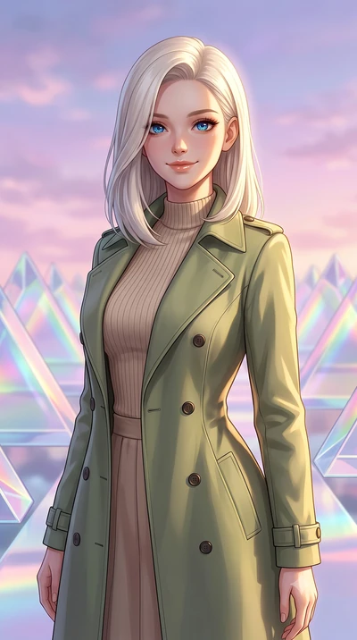 score_9, masterpiece, best quality, ultra-detailed, high-budget anime keyframe, editorial fashion photography, tasteful artistic composition, Caucasian woman, strictly human ears. close-up cowboy shot from the waist and thighs up, the character domin