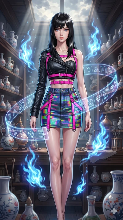 score_9, masterpiece, best quality, ultra-detailed, high-budget anime keyframe, editorial fashion photography, tasteful artistic composition, Caucasian woman, strictly human ears. upper body close-up from the thighs up, character filling the screen f