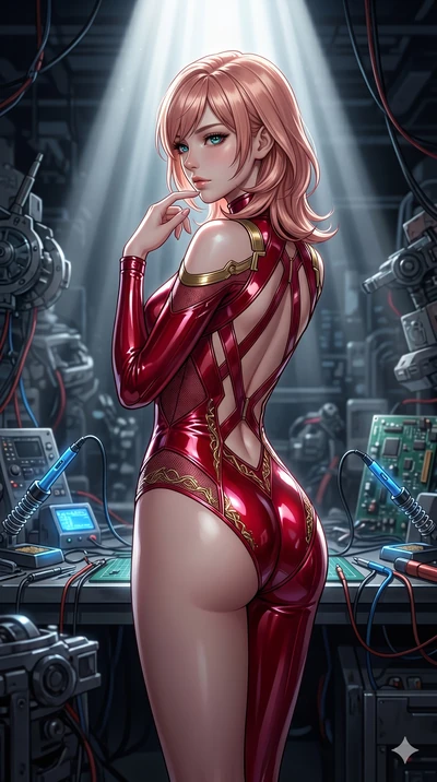 score_9, masterpiece, best quality, ultra-detailed, high-budget anime keyframe, editorial fashion photography, tasteful artistic composition, Japanese woman. cowboy shot from the thighs up, character and outfit filling the frame for maximum editorial