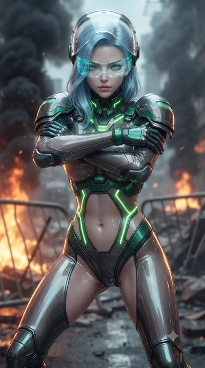 score_9, masterpiece, best quality, ultra-detailed, high-budget anime keyframe, editorial fashion photography, tasteful artistic composition, Korean woman. close-up cowboy shot from the waist and thighs up, the character dominates the composition, fi