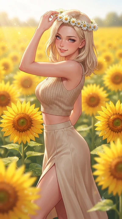 score_9, masterpiece, best quality, ultra-detailed, high-budget anime keyframe, editorial fashion photography, tasteful artistic composition, Caucasian woman. close-up cowboy shot from the waist and thighs up, the character dominates the composition,