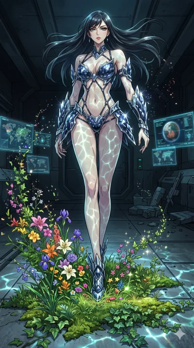 score_9, masterpiece, best quality, ultra-detailed, High-budget Anime Keyframe, vibrant colors, fluid line-art, expressive lighting, cinematic composition, Ufotable-style visual effects, top-tier animation quality, Japanese woman with delicate and el