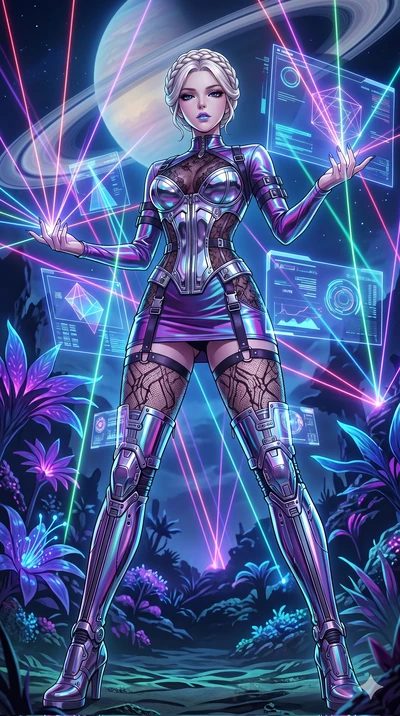 score_9, masterpiece, best quality, ultra-detailed, High-budget Anime Keyframe, vibrant colors, fluid line-art, expressive lighting, cinematic composition, Ufotable-style visual effects, top-tier animation quality, Korean woman with idol-like refined