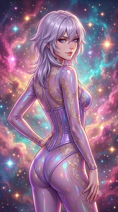 score_9, masterpiece, best quality, ultra-detailed, high-budget anime keyframe, editorial fashion photography, tasteful artistic composition, Japanese woman. close-up cowboy shot from the waist and thighs up, the character dominates the composition, 