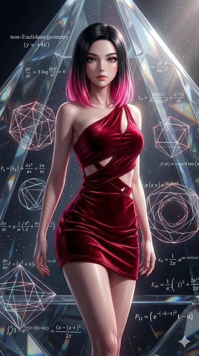 score_9, masterpiece, best quality, ultra-detailed, high-budget anime keyframe, editorial fashion photography, tasteful artistic composition, Korean woman. upper body close-up from the thighs up, character filling the screen for maximum presence. swi
