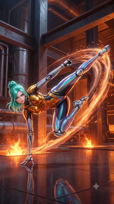 score_9, masterpiece, best quality, ultra-detailed, high-budget anime keyframe, semi-realistic 3D game render, editorial fashion photography, tasteful artistic composition, Japanese woman. low angle full-body shot from head to toe showing her feet, f