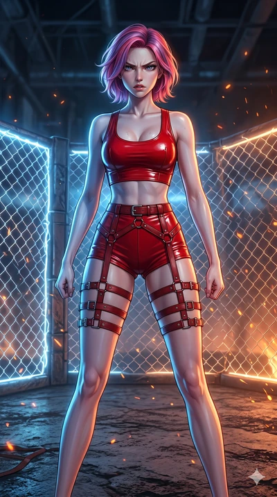 score_9, masterpiece, best quality, ultra-detailed, high-budget anime keyframe, editorial fashion photography, tasteful artistic composition, Caucasian woman, strictly human ears. cowboy shot from the thighs up, character and outfit filling the frame