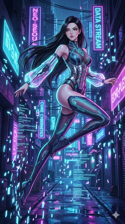 score_9, masterpiece, best quality, ultra-detailed, high-budget anime movie keyframe, cinematic anime lighting, intricate line art, Caucasian (strictly human ears) woman. Medium shot of upper body capturing the intricate details of her high-fashion a