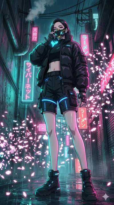 score_9, masterpiece, best quality, ultra-detailed, High-budget Anime Keyframe, vibrant colors, fluid line-art, expressive lighting, cinematic composition, Ufotable-style visual effects, top-tier animation quality, Korean woman with idol-like refined