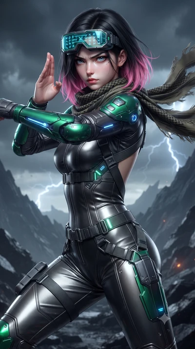 score_9, masterpiece, best quality, ultra-detailed, high-budget anime keyframe, editorial fashion photography, tasteful artistic composition, Korean woman. close-up cowboy shot from the waist and thighs up, the character dominates the composition, fi