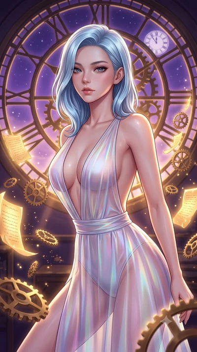 score_9, masterpiece, best quality, ultra-detailed, high-budget anime keyframe, editorial fashion photography, tasteful artistic composition, Korean woman. close-up cowboy shot from the waist and thighs up, the character dominates the composition, fi