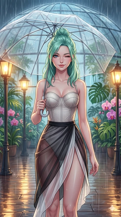 score_9, masterpiece, best quality, ultra-detailed, high-budget anime keyframe, vibrant anime aesthetic, Japanese woman. close-up cowboy shot from the waist and thighs up, the character dominates the composition, filling the frame with her large pres