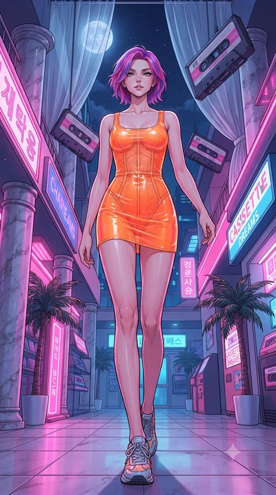 score_9, masterpiece, best quality, ultra-detailed, high-budget anime keyframe, editorial fashion photography, tasteful artistic composition, gorgeous anime illustration, with clean line-art, distinct ink outlines, and high-contrast stereoscopic dept
