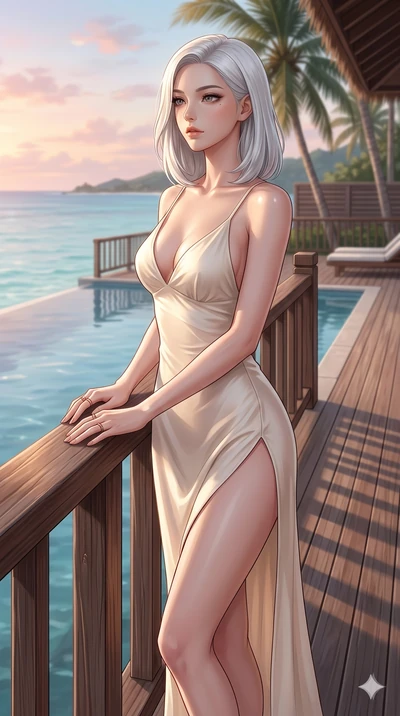 score_9, masterpiece, best quality, ultra-detailed, high-budget anime keyframe, editorial fashion photography, tasteful artistic composition, Korean woman. cowboy shot from the thighs up, character and outfit filling the frame for maximum editorial p
