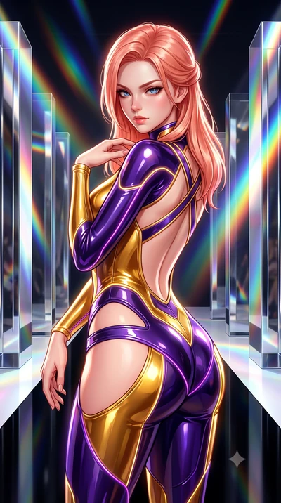 score_9, masterpiece, best quality, ultra-detailed, high-budget anime keyframe, semi-realistic 3D game render, editorial fashion photography, tasteful artistic composition, Japanese woman. close-up cowboy shot from the waist and thighs up, the charac