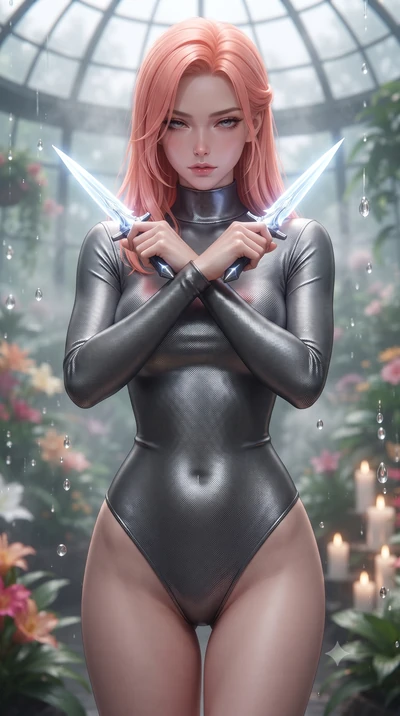 score_9, masterpiece, best quality, ultra-detailed, high-budget anime keyframe, editorial fashion photography, tasteful artistic composition, Japanese woman. close-up cowboy shot from the waist and thighs up, the character dominates the composition, 