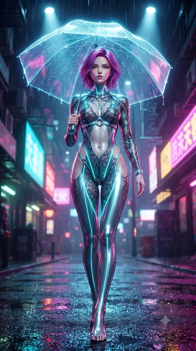 score_9, masterpiece, best quality, ultra-detailed, high-budget anime keyframe, editorial fashion photography, tasteful artistic composition, Caucasian woman. low angle full-body shot from head to toe showing her feet, filling the entire 9:16 vertica